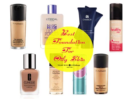 Best Foundation For Oily Skin in India: Drugstore & High End Options ...