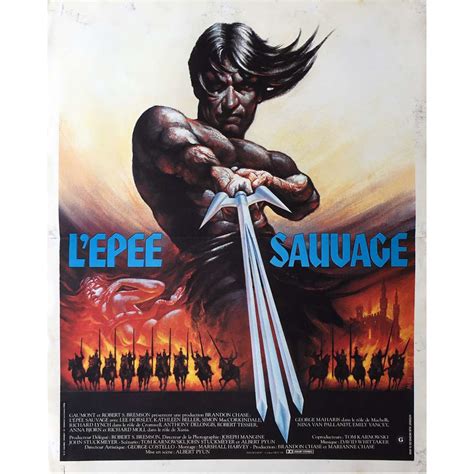 THE SWORD AND THE SORCERER Movie Poster 15x21 in.