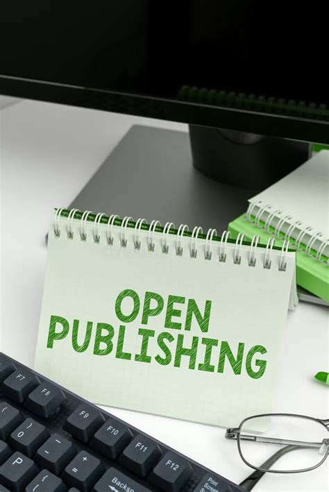 Text Sign Showing Open Publishing. Business Approach Online Access To Many Public Domain and Out ...