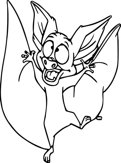 Realistic Bat Coloring Pages at GetColorings.com | Free printable ...