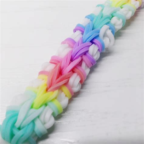 NEW Double Origami Rainbow Loom Bracelet Tutorial (Original Design ...