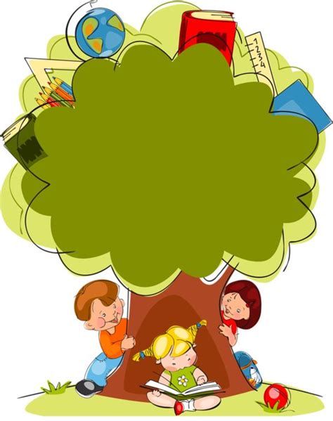 arbre,tubes,png | Cartoon painting, Preschool designs, Clip art