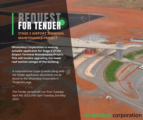 Request for Tender - Stage 2 Airport Terminal Maintenance Project ...