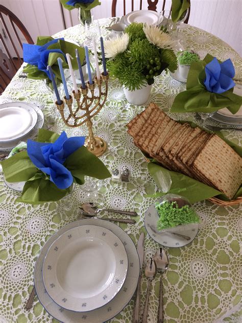 Passover 2017 | Feast of unleavened bread, Table decorations, Decor