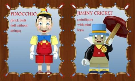 LEGO Pinocchio project on LEGO Ideas