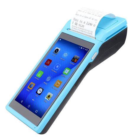 Buy Android POS Terminal Receipt Printer,Handheld Receipt Printers with 5.5- inch Touch Screen ...