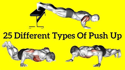 25 Different Types Of Push-Ups Exercises For Beginner Best Push-Up Variations | atelier-yuwa.ciao.jp