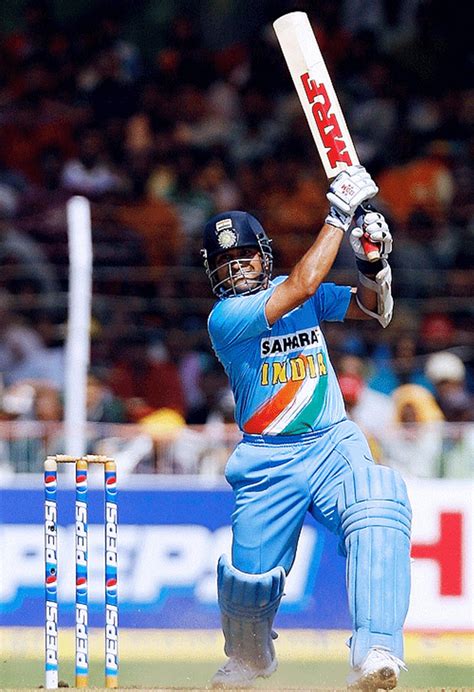 Sachin Tendulkar flays one during his 76-ball 100 | ESPNcricinfo.com