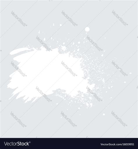 White watercolor splash texture Royalty Free Vector Image