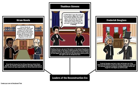 Figures of the Reconstruction | Leaders of the Reconstruction