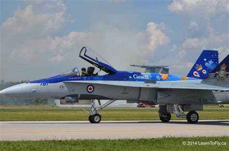 CF-18 Hornet Water Cannon Salute - Toronto - YYZ