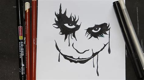 Joker Face Joker Drawing For Kids HD wallpaper | Pxfuel