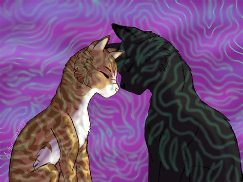 Leafpool And Crowfeather by Autumnleaf89 on DeviantArt