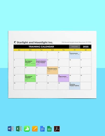 12+ HR Calendar Excel Templates - Free Downloads | Template.net