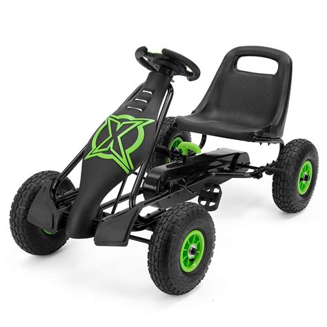 Xootz Viper Racing Go Kart, Kids Ride On Pedal Car with Gear Stick and Handbrake- Buy Online in ...