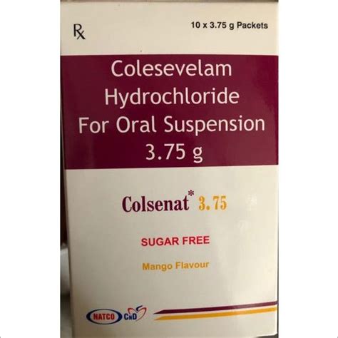 3.75 G Colesevelam Hydrochloride For Oral Suspension at Best Price in ...