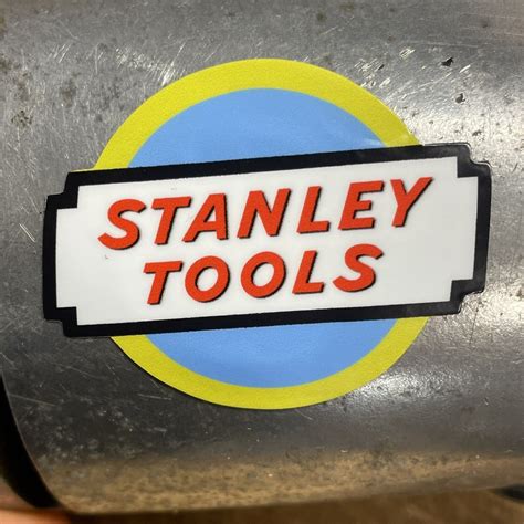 Stanley Tools Logo Vinyl Decal Stanley Tools Logo Vinyl Sticker Reproduction | eBay