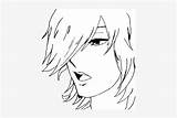 Anime Boy Coloring Page  Drawing Easy 600x470 PNG Download sketch template
