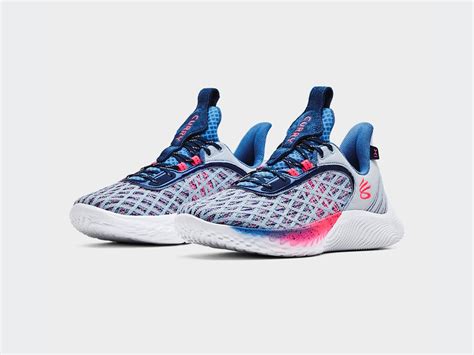 Кроссовки Under Armour Curry 9 / white, blue 3025684-405