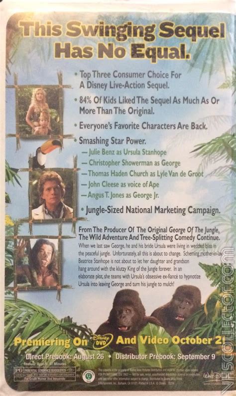 George of the Jungle 2 | VHSCollector.com