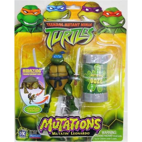 Playmates TMNT 2003 Teenage Mutant Ninja Turtles Mutatin' Leo Leonardo Action Figure – DREAM ...