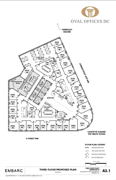 Floor Plan | Personal Office Spaces For Rent In DC