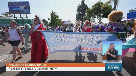 San Diego Pride Parade 20223 | Drag Community as Community Grand ...