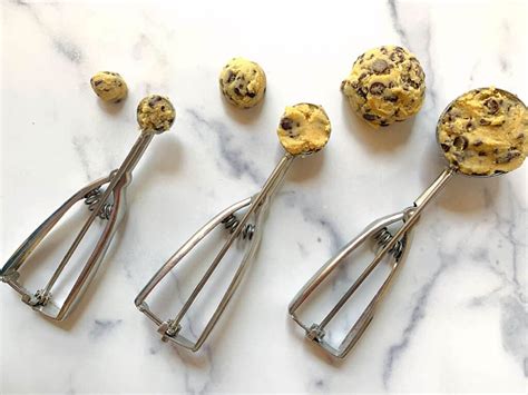 Small, medium, or large? The ultimate guide to cookie scoop sizes