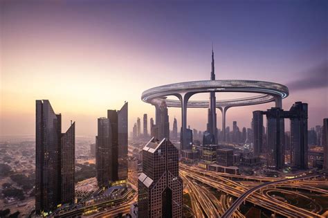 Downtown Circle: Dubai architects design a massive ring to encircle the ...