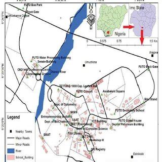 Geographical map of FUTO. Source: Eke and Emelue (2020). | Download ...