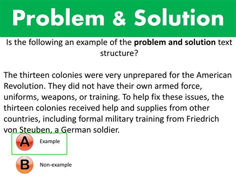 Problem Solution Text Structure Examples - slidesharetrick