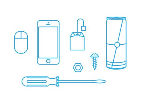 Hackathon Icons by Alex Moran on Dribbble