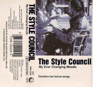 The Style Council - My Ever Changing Moods (Cassette, Album) | Discogs