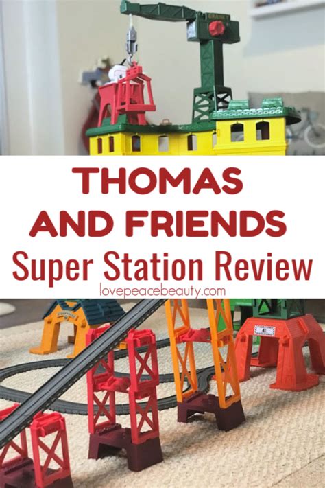 Thomas and Friends Super Station and Collaborative Play - Love Peace Motherhood