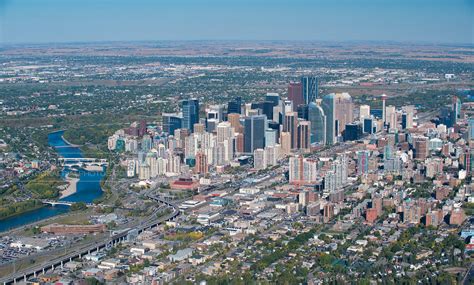 Aerial Photo | Calgary Skyline