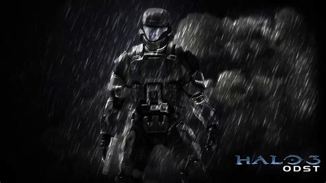 Halo 3 ODST Soundtrack Quiet Mix (Ambient Rain & Thunder) - YouTube