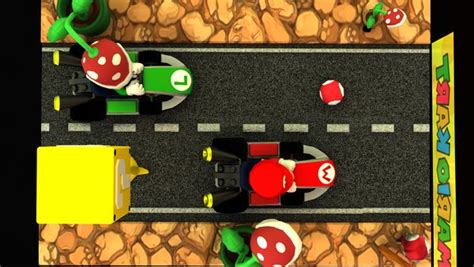 3D Mario Kart Scene - TurboSquid 2048809