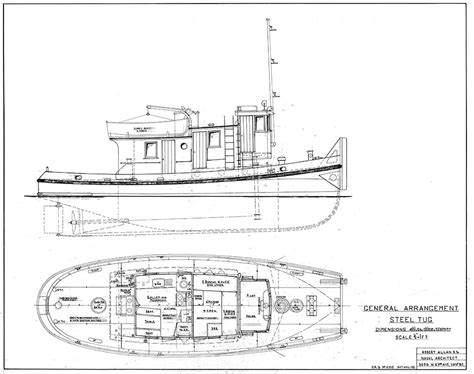 Tugboat Drawing at PaintingValley.com | Explore collection of Tugboat ...