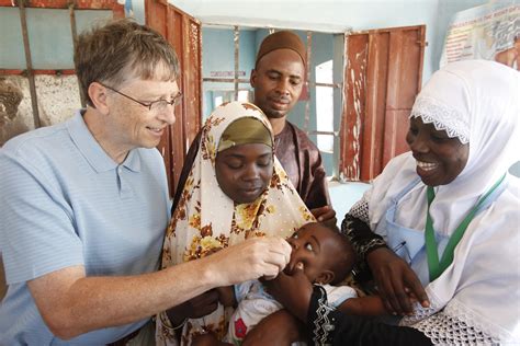 bill gates and vaccines in africa - wallpaperforwallsabstract