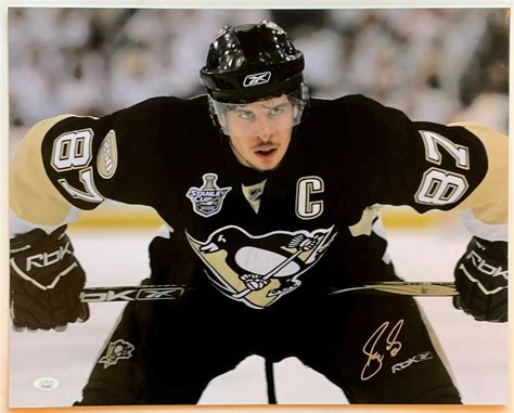 Sidney Crosby Signed Pittsburgh Penguins Photograph - The Autograph Source