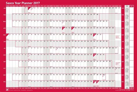 Sasco Wall Planners 2018 - Are You Planning Ahead? | OfficeSource