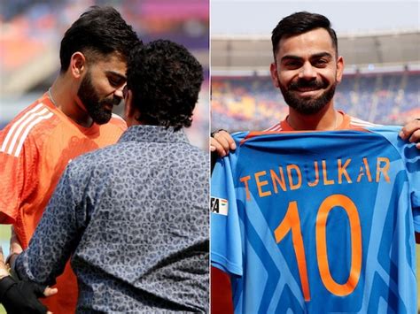 'You Make Us Proud': Sachin Tendulkar Gifts His Signed Jersey to Virat ...