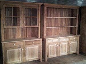 Old Barn Star | Barnwood Buffets and Hutches Gallery Reclaimed barnwood Amish Made hutches ...