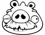 Angry Birds Mustache Pig coloring Page  Download Print Or Color sketch template