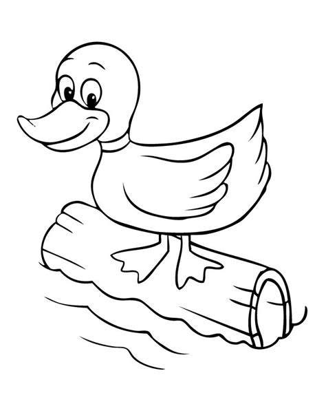 40+ Duck Shape Templates, Crafts And Colouring Pages | Animal templates ...