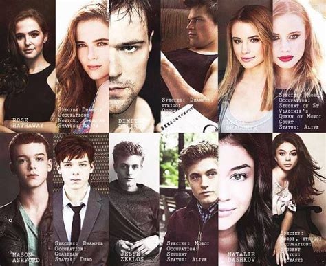 Vampire Academy Cast | Vampire Academy | Pinterest | Christian, Vampire ...