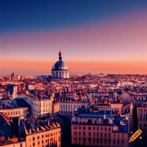 Cityscape of lyon