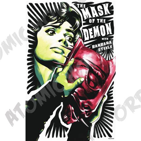 Black Sunday Poster "The Mask of the Demon", Black Sunday 1960 Movie Poster Print, Black Sunday ...