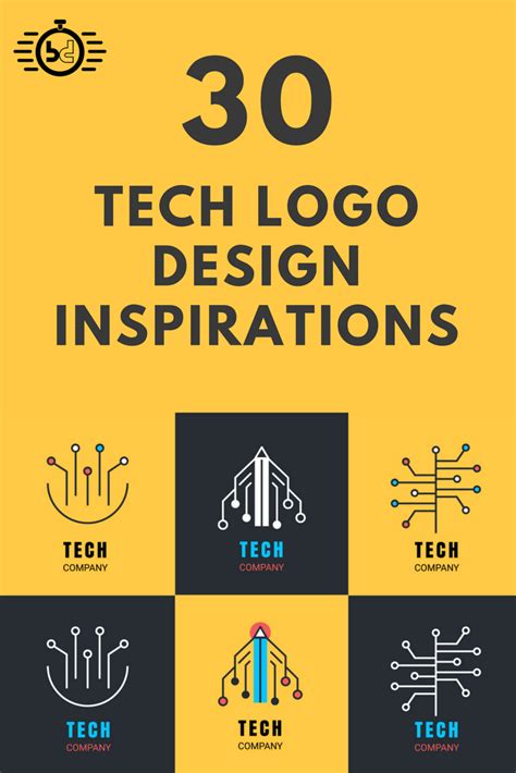 40 Best Tech Logo Inspirations 2023 | Begindot | Logo design ...