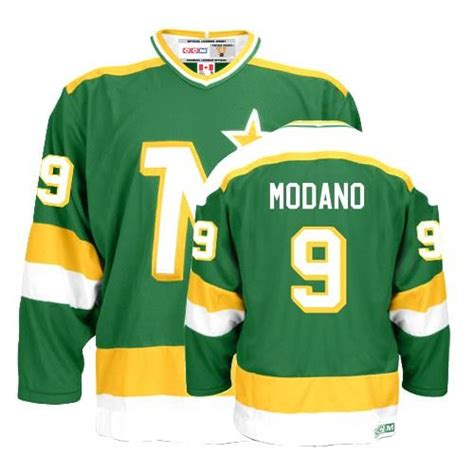 Mike Modano Dallas Stars CCM Authentic Throwback Jersey (Green)